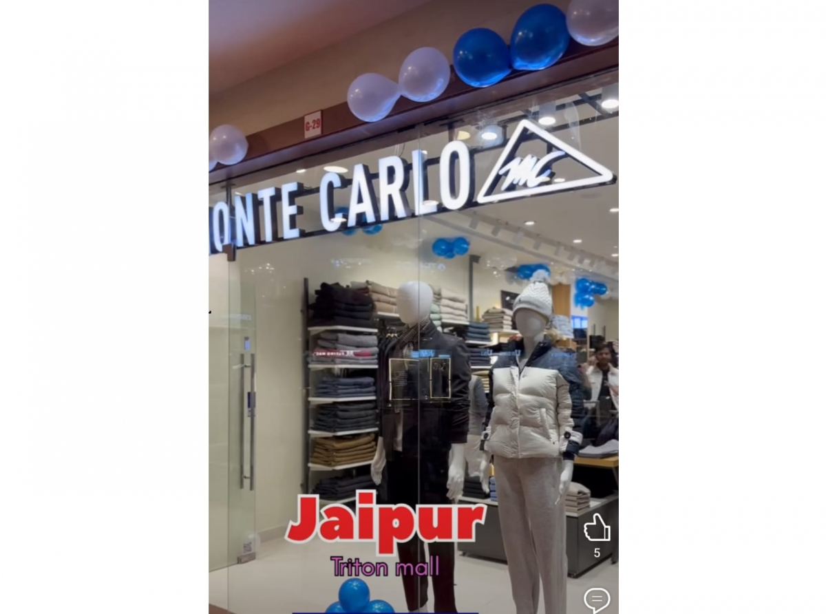 Monte Carlo expands high-street presence with new Jaipur flagship
